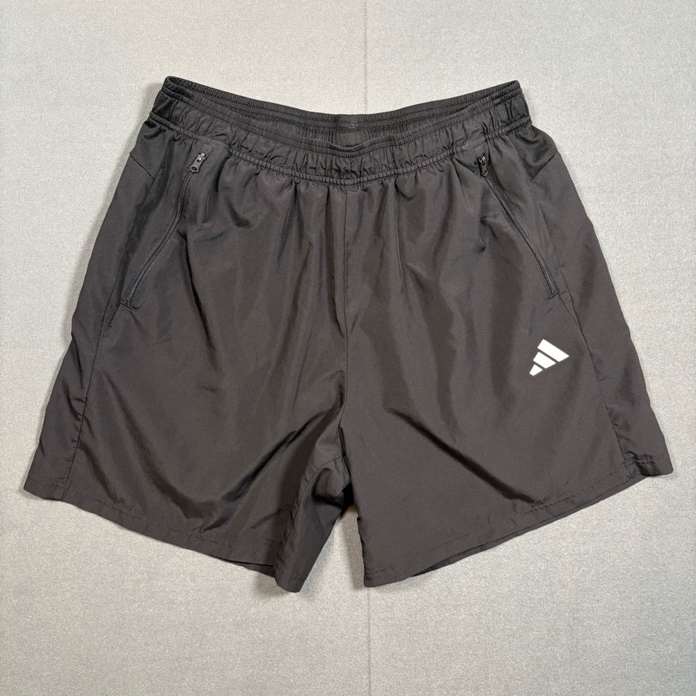 Adidas Mens Essentials Woven Training Shorts XL 7" Size IC6976 Black